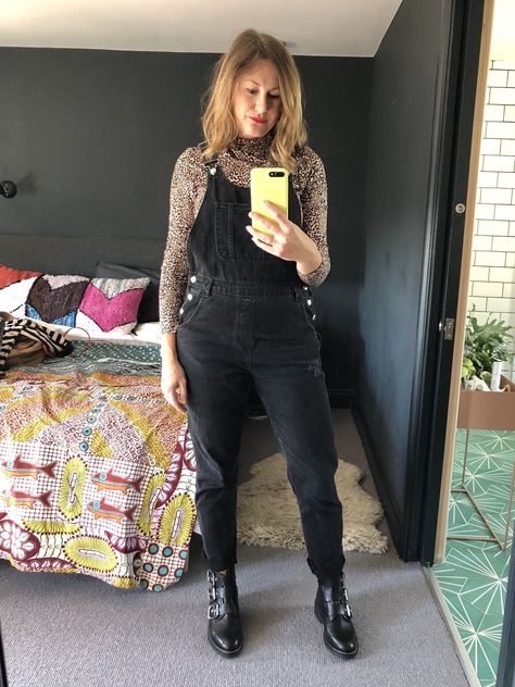 AW18 Dungaree Styling  — Emma Paton Black Converse Boots, Cos Shoes, Leopard Loafers, Fashion Tag, Pretty Blouses, Latest Instagram, Mama Style, Signature Look, Different Outfits