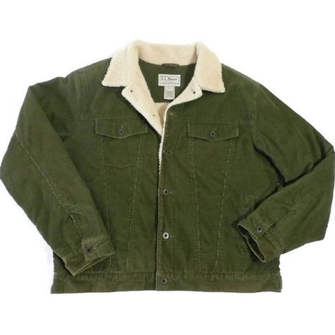 L.l. Bean Men’s Corduroy Jacket Barn Style Large Reg Olive Green... ❤ liked on Polyvore featuring men's fashion, men's clothing, men's outerwear, men's jackets, mens green military jacket, mens olive green jacket, mens long jacket, mens jackets and mens short sleeve jacket Mens Olive Green Jacket, Mens Long Jacket, Olive Green Jacket, Men's Jackets, Men's Outerwear, Mode Inspo, Barn Style, Mens Green, Corduroy Jacket