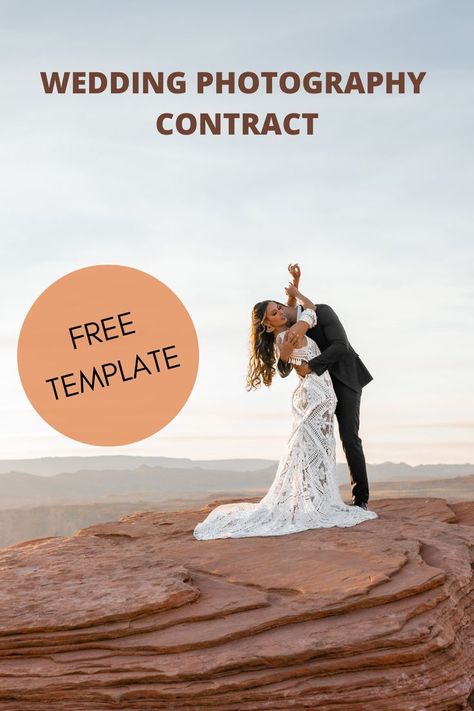 What is wedding photography contract and why you need it? Learn all about it + get a free conract template in our guide! Photographers Contract, Wedding Photography Contract Template, Wedding Photography Marketing, Wedding Contract, Wedding Photography Contract, Photography Marketing Templates, Photography Contract, Free Wedding Printables, Photography Templates