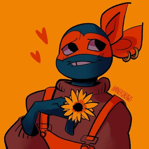 Rise Mikey, Rottmnt Mikey, Rottmnt Art, Tmnt 2018, Ninga Turtles, School Doodles, Tmnt Mikey, Hugs And Cuddles, Turtles Funny