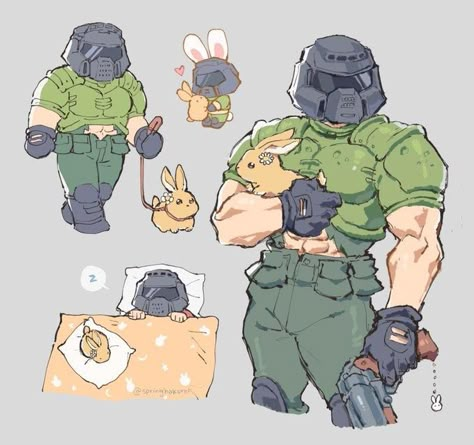 More Doomguy and Daisy Dou Pics, Doom Guy, Doom Videogame, Doom 2016, Doom 3, Doom Slayer, Doom Game, Doom Eternal, Funny Game