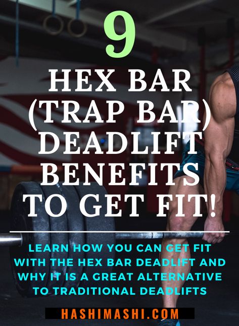 Hex Bar Deadlifts - One of the best alternatives to traditional straight bar deadlifts is the Hex Bar aka Trap Bar Deadlift. Learn why this is a safer option for some people and how it can help you achieve your fitness goals. Deadlift variations | Hex bar deadlifts | Deadlift alternatives | Hex Bar Deadlift Benefits Deadlift Benefits, Squats Muscles Worked, Hex Bar Deadlift, Trap Bar Deadlift, Deadlift Variations, Get Fit Fast, Ideal Body Weight, Muscular Endurance, Workout Tips