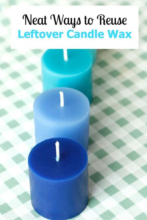 Fun Ways to Reuse Leftover Candle Wax #candles #diy #diyproject #recycled Old Candle Wax Reuse Ideas, Recycle Candle Wax, Candles For Beginners, Reuse Candle Wax, Candle Wax Crafts, Make Homemade Candles, Leftover Candle Wax, Reuse Candle, Wax Crafts