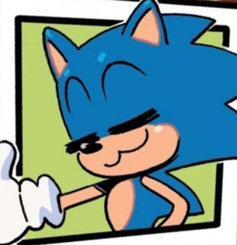 Sonic Idw Comics Icons, Sonic The Hedgehog Comic Icons, Sonic Thumbs Up, Idw Sonic Icon, Sonic Comic Pfp, Sonic Idw Pfp, Archie Sonic Pfp, Sonic Comic Panels, Sonic Comic Icons