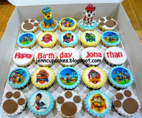 Paw Patrol Muffins, Diy Paw Patrol, Paw Patrol Cupcakes, Moist Cupcakes, Paw Patrol Party, Lemon Butter, 5th Birthday Party, Cupcake Muffins, Diy Valentines Gifts