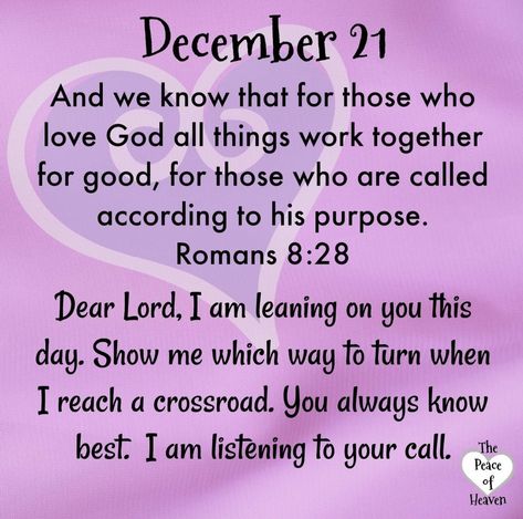 December Scriptures, Psalms Quotes, Biblical Quotes Inspirational, Christmas Bible Verses, 21 December, All Things Work Together, Heaven Quotes, 21st Quotes, Christian Quotes Prayer