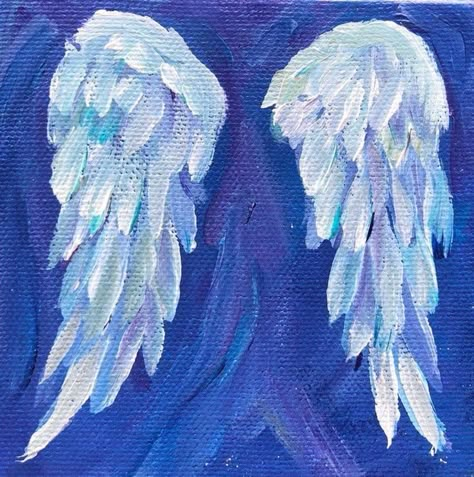 Angel Wings Art Painting, Back Tattoos Angel, Angel Wing Tattoos, Tattoos Angel, Wings Painting, Angel Wings Painting, Wing Tattoos, Angel Wings Drawing, Angel Wings Art