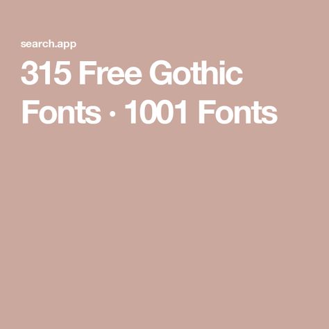 315 Free Gothic Fonts · 1001 Fonts Gothic Font Alphabet, Gothic Era, Hand Lettering Alphabet Fonts, Gothic Alphabet, Typewriter Art, Trending Fonts, Free Calligraphy Fonts, Font Creator, Geometric Stencil