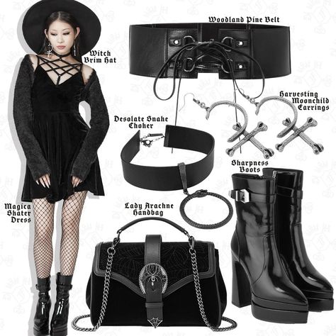 Last day of Killstar Sale at Fantasmagoria.shop Shop this fabulous witchy gothic look with a significant discount! We ship worldwide. Select express delivery and get your goods within 48 hours. 🖤 #sale #brandsale #killstarsale #summersale #altfashion #edgyaesthetic #allblackeverything Goth Essentials, Essentials Clothes, Gothic Looks, Edgy Aesthetic, All Black Everything, Alt Fashion, Brand Sale, Pop Up Shop, Summer Sale