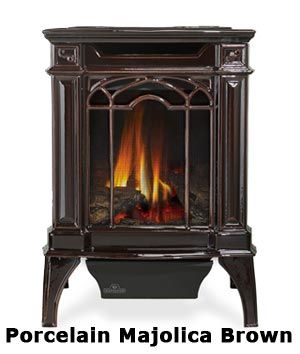 Napoleon Arlington Gas Stove - Napoleon Model #GDS20 - Gas Heat Stove Direct Vent Gas Stove, Napoleon Fireplace, Space Saving Design, Cast Iron Stove, Outdoor Fireplaces, Ceramic Fiber, Steel Railing, Steel Fabrication, Safety Lights