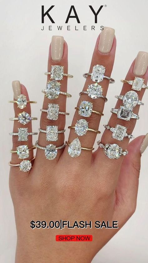 Pin on KAY CLASSIC Big Engagement Rings, Dream Wedding Ring, Cute Engagement Rings, Le Vian, Diamond Jewelry Designs, Dream Engagement, Dream Engagement Rings, Beautiful Engagement Rings, Rings Engagement