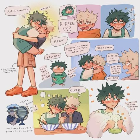 bkdk fanart - boku no hero academia (they are my loves) Bkdk Fanart, Bakugo Katsuki Fanart Cute, Villain Deku, My Hero Academia Shouto, Boku No Hero Academia Funny, Anime Crossover, My Hero Academia Episodes, Hero Academia Characters, Cute Comics