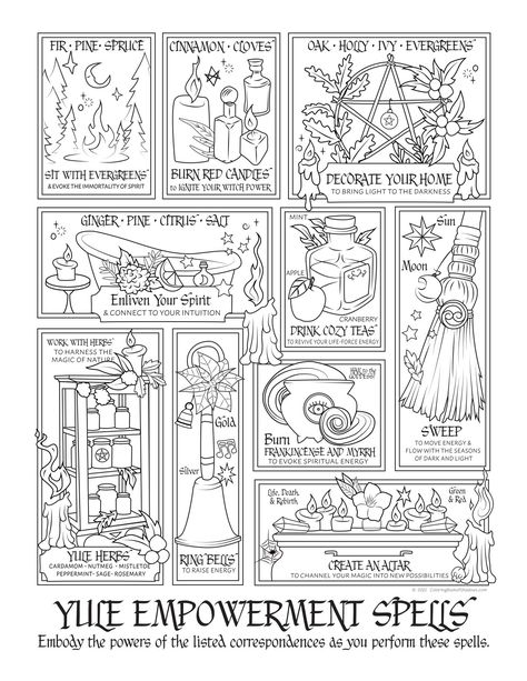 Witch Coloring Pages, Grimoire Book, Art Basics, Adult Colouring Pages, Color Magic, Tarot Card Meanings, Witch Art, Mini Drawings, Coloring Book Art