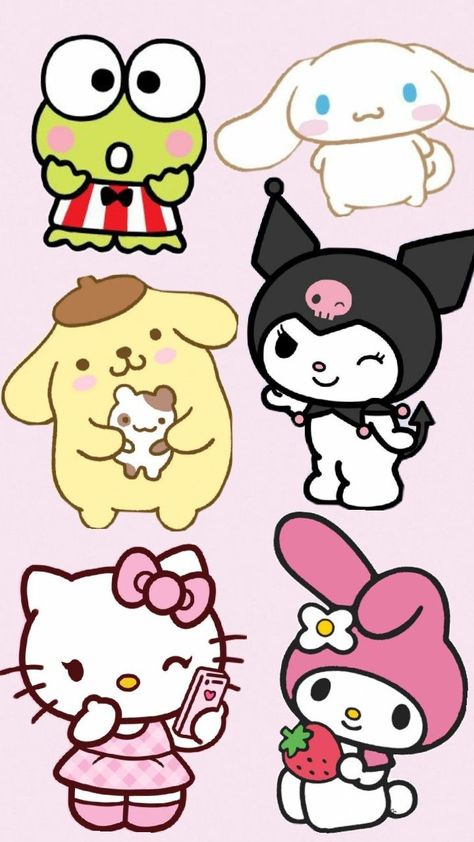 Kuromi My Melody Tattoo, Pink Classroom, Lion Wallpaper Iphone, School Stickers Labels, Boarders Designs For Projects, Hello Kitty Printables, Lion Wallpaper, Kitty Drawing, Hello Kitty Drawing