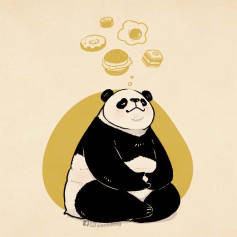 Panda Logo Art, Panda Art Illustration, Panda Character Design, Unique Animal Tattoos, Inktober Ideas, Panda Logo, Panda Illustration, Inktober 2024, Art Painting Tools