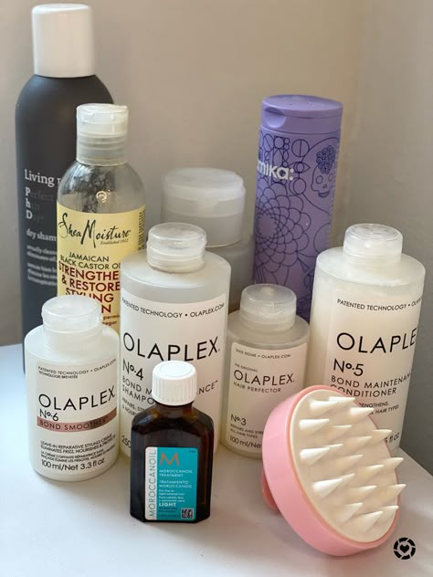 Hair products for healthy hair Haircare Aesthetic, Pretty Skin Care, Hair Essentials, Pretty Skin, Hair Care Products, Shea Moisture Products, Body Skin Care Routine, Hair Routines, Beauty Skin Care Routine