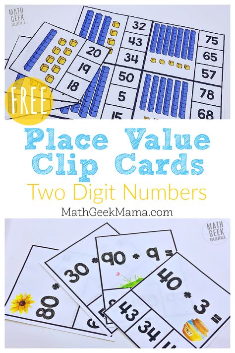 Place Value Lessons 1st Grade, Place Value Stations, 1st Grade Place Value Anchor Chart, Adding 2 Digit Numbers 1st Grade, Place Value Anchor Chart 1st, Place Value 2nd Grade, Place Value Song, Base Ten Blocks Activities, 1st Grade Place Value