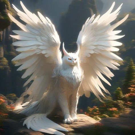 Mythical Creatures With Wings, Fantasy Familiars Animals, Fantasy Farm Animals, Fantasy Hybrid Animals, Mystical Creature Drawing, Fantasy Pets Mythical Creatures, Fantasy Animals Magical Creatures, Mythical Flying Creatures, Animal Fantasy Art