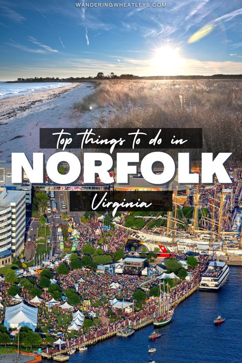 15 Best Things to Do in Norfolk Virginia | things to do in Virginia | USA travel | Virginia travel | Norfolk travel tips | activities in Norfolk | attractions in Norfolk | places in Norfolk | what to do in Norfolk | places in Virginia | sights in Norfolk | landmarks in Norfolk | street art in Norfolk | trails in Norfolk | tours in Norfolk | where to eat in Norfolk | things to do outdoors in Norfolk | attractions in Virginia | activities in Virginia | Norfolk travel tips | #Norfolk #Virginia Washington Dc Trip Planning, Things To Do In Virginia, Norfolk Beach, West Virginia Travel, Ocean Views Beach, Virginia Vacation, East Coast Travel, Virginia Travel, Norfolk Virginia