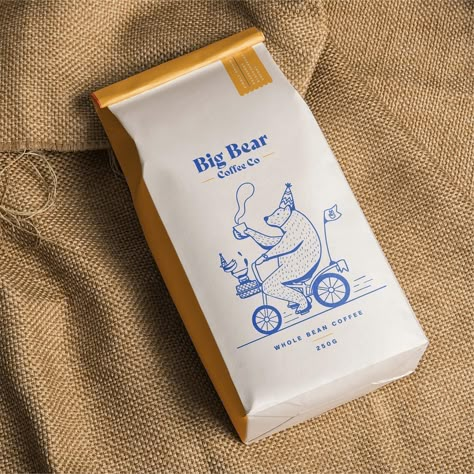 Bags-a-plenty! ☕️✌️Here are the coffee bag designs from the recent collab with new start-up coffee roasters, Big Bear. Hope you dig it! • • #twinfindesignco #designer #illustrator #branding #smallstudio #bigideas #linework #brandidentity #coffeebags #startupbusiness #newdesigns #newbranding #coffeeroasters Coffee Bag Design Inspiration, Coffee Bag Packaging, Coffee Bean Bag, Coffee Bag Design, Illustrator Branding, Coffee Bean Bags, Coffee Pack, Coffee Bags, Coffee Roaster