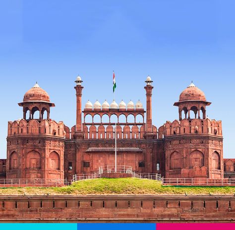 Red Fort Delhi, Golden Triangle India, Trip To India, Red Fort, Luxury Train, Golden Triangle, Wildlife Safari, India Tour, The Fort