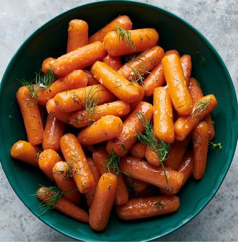 Crock Pot Carrots, Slow Cooker Carrots, Carrots With Dill, Enchilada Stuffed Shells, Crockpot Carrots, Sides Thanksgiving, Lunch Entrees, Dill Carrots, Braised Carrots