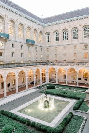 Boston Public Library Wedding, Public Library Wedding, Marble Walls, City Wedding Venues, Visiting Boston, Boston Usa, Boston Travel, Library Wedding, Wedding Stage Design