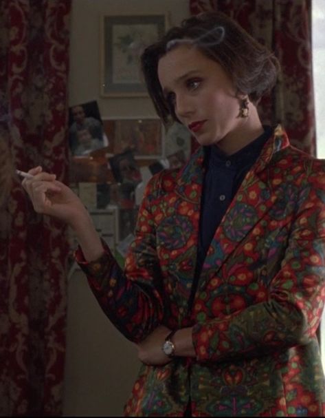 Kristin Scott Thomas as Fiona in Four Weddings and a Funeral. Kristin Scott Thomas 90s, Kristin Scott, Scott Thomas, Kristin Scott Thomas, Hugh Grant, Artsy Style, French Actress, Great Women, Film Aesthetic