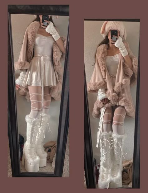 Camel 311 Outfit, Soft Egirl Outfits, Egirl Outfits, Edgy Outfits, 2000s Fashion, Dream Clothes, Cloak, The Rules, Outfits For Teens