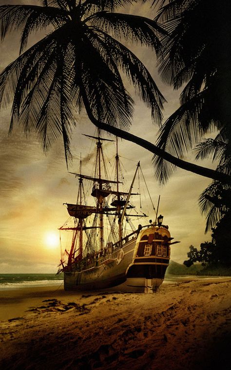 Inca Gold - a Clive Cussler novel in the Dirk Pitt Adventures series. UK cover artwork 2005 ©Larry Rostant Clipper Ship, Pirates Cove, Navi A Vela, Old Sailing Ships, Black Sails, Pirate Art, Sailing Vessel, Pirate Life, Set Sail