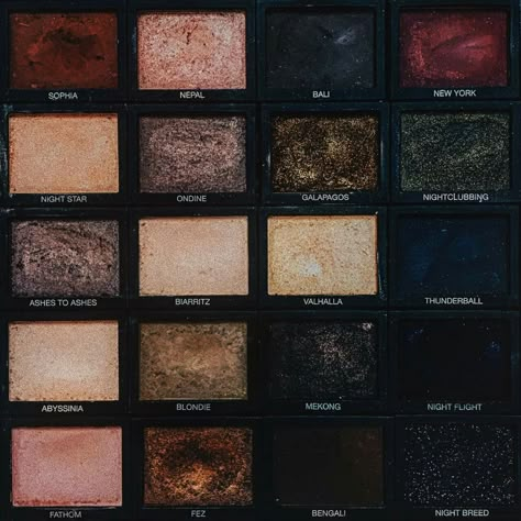 Makeup Pallets, Makijaż Smokey Eye, Eyeshadow Pallets, Kesha, Eyeshadow Palettes, Makeup Style, Makeup Goals, Makeup Palette, Make Me Up