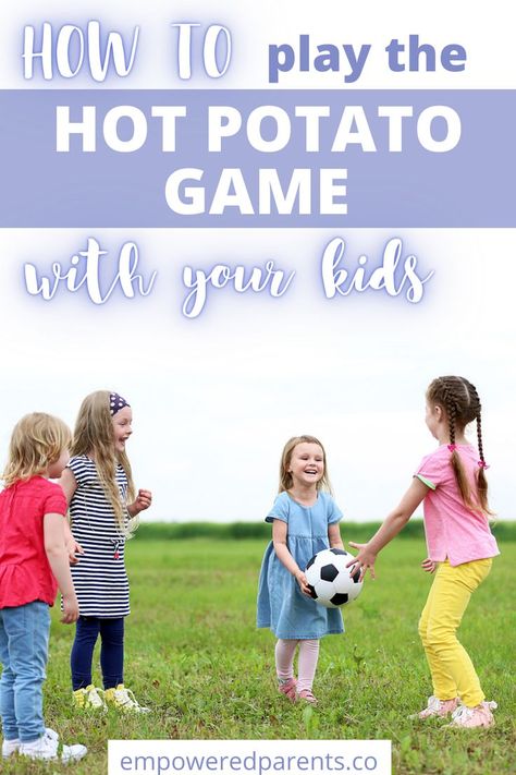 Children love to play the hot potato game. It is educational and super fun! Children get to move around and release some energy all the while building their motor skills. Here are some fun variations of hot potato game your kids will love! hot potato game ideas | hot potato game song | hot potato game | Pass The Potato Game, Tomato Challenge Game, Hot Potato Game Ideas, Hot Potato Game, Outdoor Kindergarten, Outside Activities For Kids, Gift Games, Camp Games, Boredom Busters For Kids