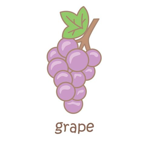 Alphabet G For Grape Vocabulary Illustration Vector Clipart Alphabet G, Heart Tree, Logo Banners, Cityscape Photos, Vector Clipart, Nature Backgrounds, Heart With Arrow, Flower Heart, Background Banner