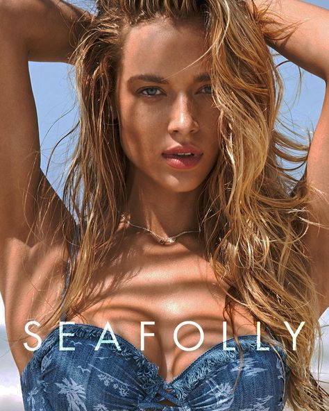 Hannah Swimwear Campaign, Hannah Ferguson, Seafolly Swimwear, Sports Illustrated Swimsuit, Swimsuit Models, Famous Models, Fashion Editor, Celebrity Gossip, Global Fashion