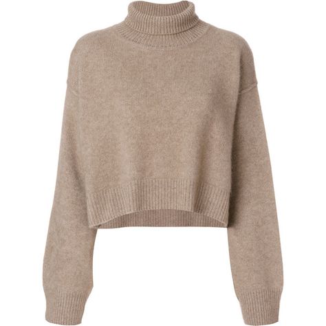 Rejina Pyo oversized turtleneck jumper ($614) ❤ liked on Polyvore featuring tops, sweaters, brown cashmere sweater, brown sweater, oversized turtleneck sweater, brown top and turtle neck sweater Brown Cashmere Sweater, Sweaters Cashmere, Jumpers Oversized, Sweaters Brown, Brown Shirts, Sweaters Turtleneck, Brown Turtleneck Sweater, Turtle Neck Shirt, Brown Turtleneck