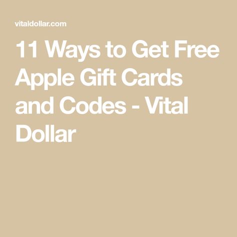 11 Ways to Get Free Apple Gift Cards and Codes - Vital Dollar Jordan Gift, Apple Gift Card, Letter Art Design, Apple Gifts, Itunes Gift Cards, Amazon Gift Card Free, Best Apps, Amazon Gift Cards, Amazon Gifts