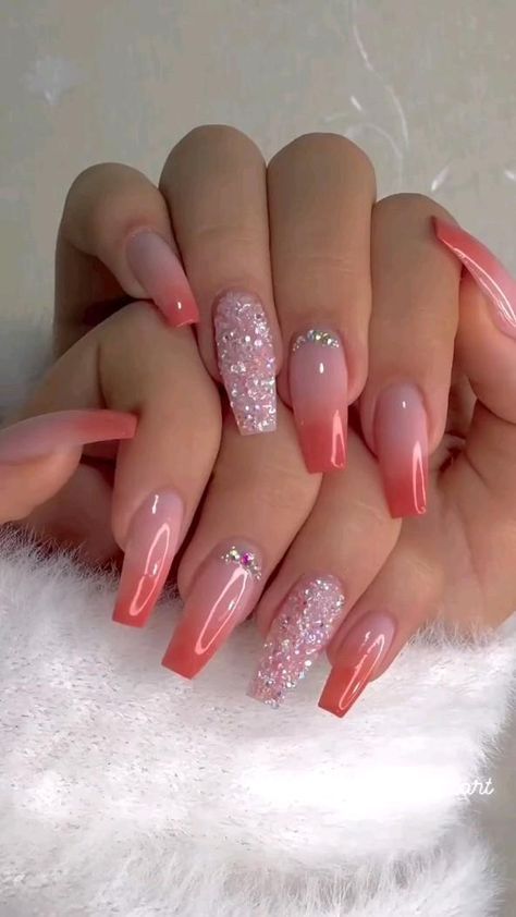 Pink Nail Art Designs, Fancy Nails Designs, Pink Nail Art, Pink Acrylic Nails, Classy Nails, Fancy Nails, Green Nails, Nude Nails, Blue Nails