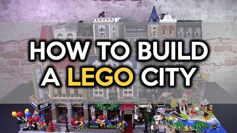 If you are thinking about building a LEGO city, check out this 1-minute guide on how to build a LEGO City by Small Brick City. Small Lego City Layout, Small Lego City, Lego City Layout, Lego City Ideas, Lego City Display, Lego Displays, Lego Hobby, Lego Christmas Village, Ap Human Geography