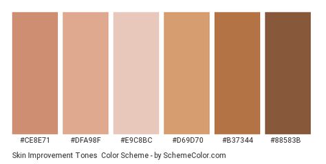 Color scheme palette image Skin Tone Color, Skin Palette, Hexadecimal Color, Brown Color Schemes, Hex Color Palette, Palette Art, Skin Color Palette, Affinity Photo, Colors For Skin Tone