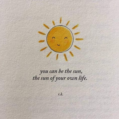 Sun Witch, Be Your Own Sunshine, Remember Your Worth, Daisy Calloway, Short Positive Quotes, Illustrated Quotes, Planner Quotes, Disney Illustration, Tiny Quotes