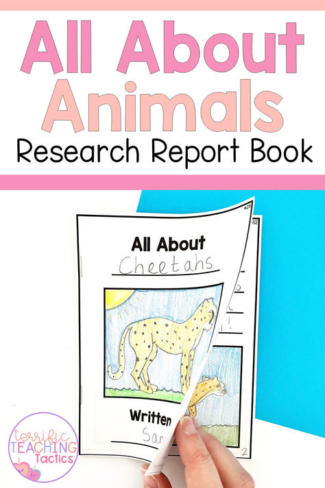 Are you wondering how to teach 2nd grade informational writing? This second grade informative writing unit includes writing prompt task cards, mentor texts, lesson plans, assessment rubric, anchor charts, worksheets, and this all about animals booklet. How do you teach 2nd grade expository writing? This non-fiction writing unit is perfect for grade 2. Students create information reports. They can write an animal research report about cheetahs or lions! Terrific Writing is a writing curriculum. Animal Reports 2nd Grade, 2nd Grade Animal Research Project, Grade 2 Writing Activities, Nonfiction Writing Anchor Charts, 2nd Grade Writing Activities, Informational Writing Anchor Chart, Writing Informational Text, Teaching Informational Text, Informative Writing