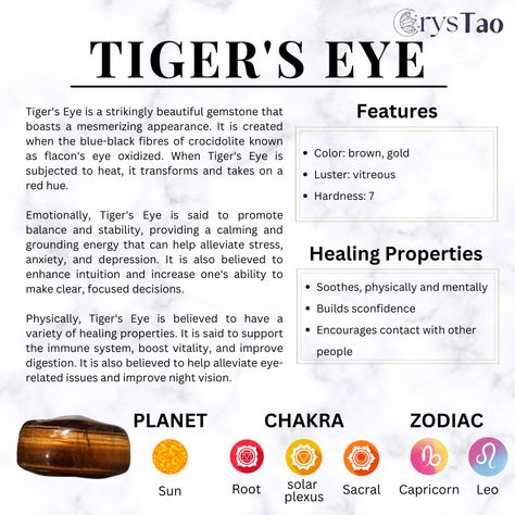 Tiger Eye Meaning Crystal Healing, Tigers Eye Magical Properties, Tiger Eye Properties, Tiger’s Eye Crystal Meaning, Tiger's Eye Meaning, Tiger’s Eye, Tiger Eye Crystal Meaning, Tigers Eye Properties, Tigers Eye Meaning