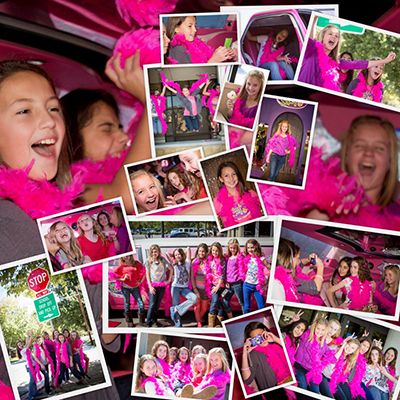 Sweet and Sassy - Parties Limo Party Ideas, Limo Birthday Party Ideas, Limo Birthday, Pink Limo, Makeover Party, Starbucks Party, Limo Party, Red Carpet Party, Galaxy Theme