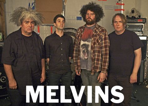 1983, The Melvins are an American rock band formed in Montesano, Washington. Their early work was key to the development of both grunge and sludge metal. (L27243) Montesano Washington, Melvins Band, The Melvins, 80’s Hair, Cattle Decapitation, Sludge Metal, Music Board, Battle Jacket, Hardcore Punk