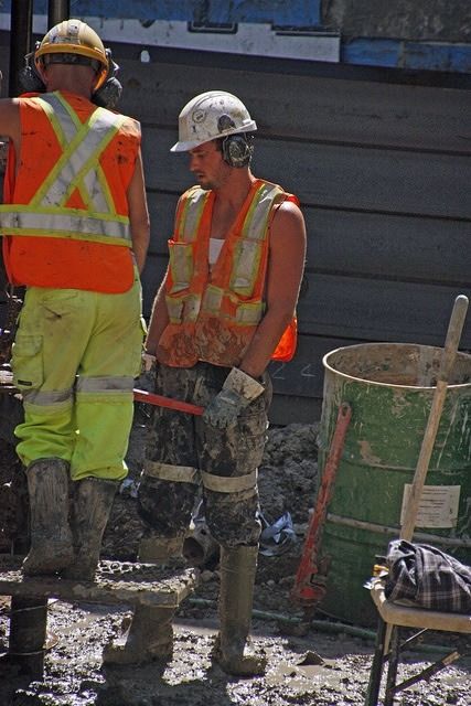 Construction Worker Outfit, Gifts For Construction Workers, Construction Worker Costume, Sound Visualization, Ranch Fashion, Construction Outfit, Worker Boots, Allen Solly, Mustache Men