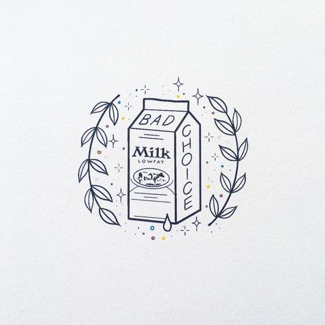 Carton Of Milk Tattoo, Anchorman Tattoo, Chocolate Milk Tattoo, Milk Bottle Tattoo, Milk Tattoo, Milk Carton Tattoo, Dice Tattoo, Australian Tattoo, Tea Tattoo