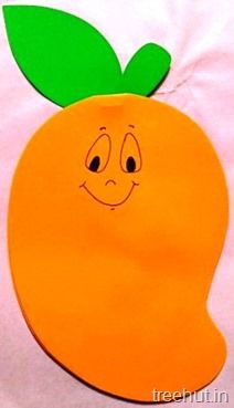 Indian National Symbol Crafts for Kids Mango Craft For Kids, Mango Craft, Notepad Crafts, Diy Bottle Cap Crafts, Fruit Coloring, Fruit Birthday Party, Fruit Crafts, Wall Hanging Ideas, India Crafts