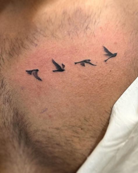 Bird tattoos Mocking Bird Tattoo, Hairline Tattoos, Mocking Bird, Mocking Birds, Bird Tattoos, Bird Tattoo, Birds Tattoo, Above The Knee, Tattoos