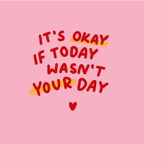 RegenHealth on Instagram: “It’s ok if today wasn’t your day, because tomorrow might be your best day yet ☀ Follow us @areyouokcampaign Artwork @kustartt 🖋:…” Wisdom Words, Feel Good Quotes, Happy Words, Positive Words, Uplifting Quotes, Self Love Quotes, Blank Canvas, Words Of Encouragement, Affirmation Quotes