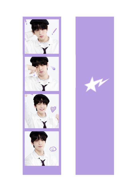 Soobin Bookmark, Kpop Bookmark, Printable Star, Bookmark Ideas, Scrapbook Printing, Cute Bookmarks, Book Marks, Bookmarks Printable, Not Mine